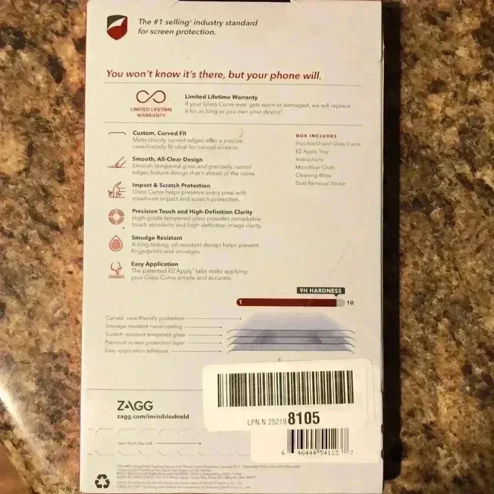 Zagg Shield for Samsung Galaxy S8+ Sealed